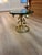 Mid-Century Modern Vintage Hollywood Regency Lily Flower Side Table For Sale - Image 3 of 6