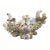 Antique Dresden Style Porcelain Putti Centerpiece Jardiniere With Applied Flowers For Sale