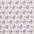 Schumacher Basile Trellis Wallpaper in Delft & Sepia For Sale