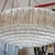 Tiered glass prism chandelier by Venini For Sale - Image 9 of 10