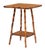 Coastal English Square Table, Brown, Rattan For Sale - Image 3 of 3