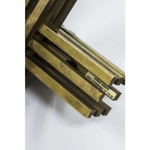 Cross Sculpture by Einar Höste, 1970s For Sale - Image 9 of 11