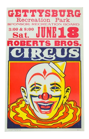 Vintage Roberts Bros Circus Poster