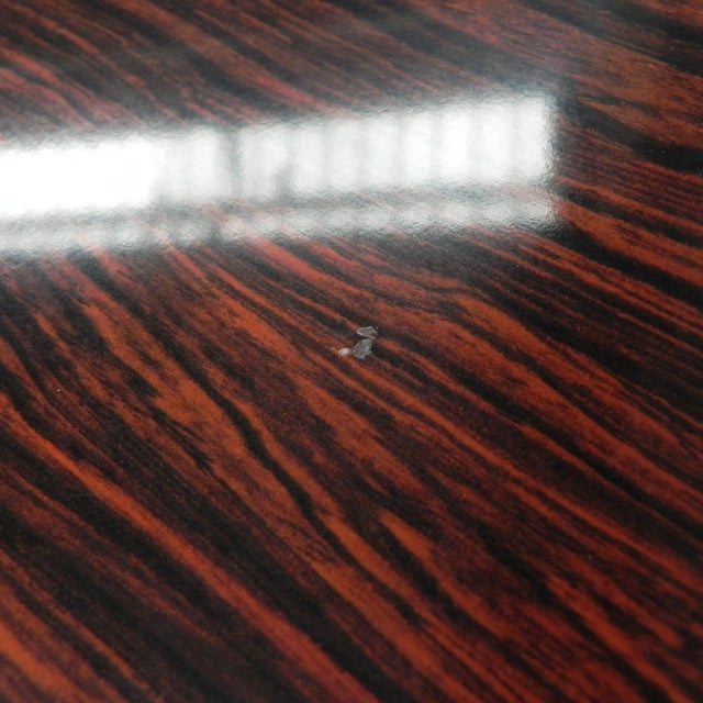 Coffee Tables with Wood Print, 1950s, Set of 2 For Sale - Image 4 of 18