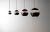 Metal Medium Here Comes the Sun Pendant Lamp in Black and Copper by Bertrand Balas For Sale - Image 7 of 9