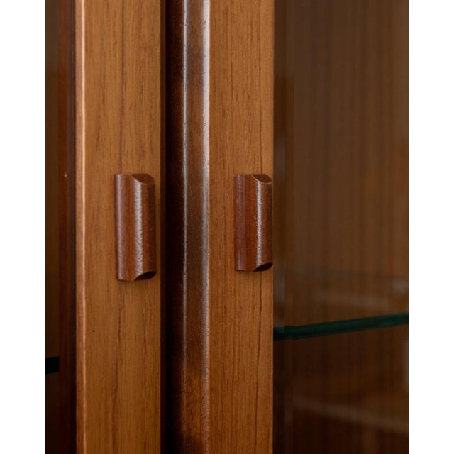 Mid-Century Teak Arched Display Cabinet from Brinkmann, 1980s For Sale - Image 13 of 18