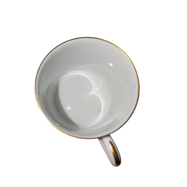 1980s Limoges "Viex Chine" Demitasse Cup & Saucer For Sale In Boston - Image 6 of 10