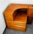 Mid Century Danish Modern Headboard Bed Frame Scova Teak Nighstands Queen Mint For Sale - Image 10 of 12