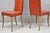 Vintage French Art Deco Gio Ponti Style High Back Pickled Wash Side Chair - Pair For Sale - Image 16 of 18