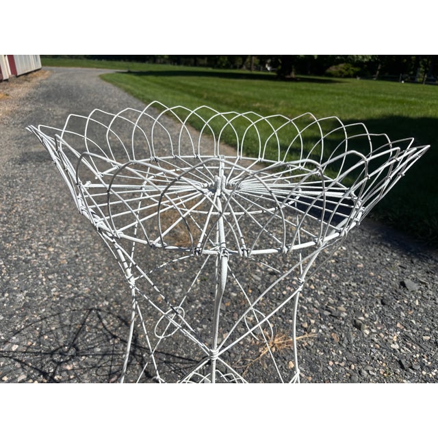 Victorian Victorian Wire Planter, Circa 1860-80. For Sale - Image 3 of 11
