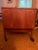 Wood Mid Century Modern Parallel by Drexel Buffet/Bar Cart For Sale - Image 7 of 10