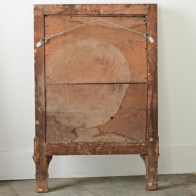 French 18th Century Gilt Bridal Mirror For Sale - Image 12 of 12