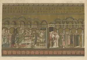 Mosaic of the Basilica of San Marco, 1881, Paper