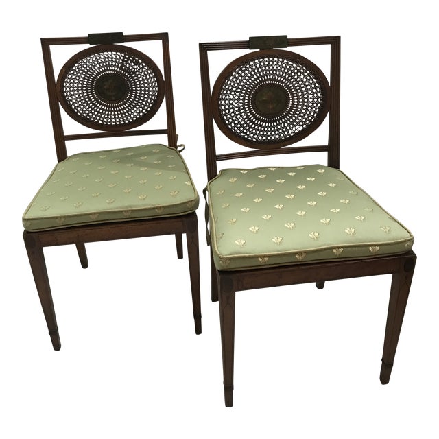 English Adams Chairs- a Pair For Sale