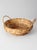 Vintage Round Wicker Basket With Handles For Sale - Image 9 of 18