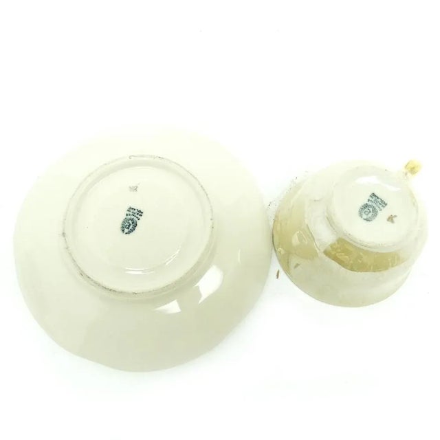 The set of cups was made in the Wawel factory. It has the common name Julita. Made in the 60s. Preserved in good...