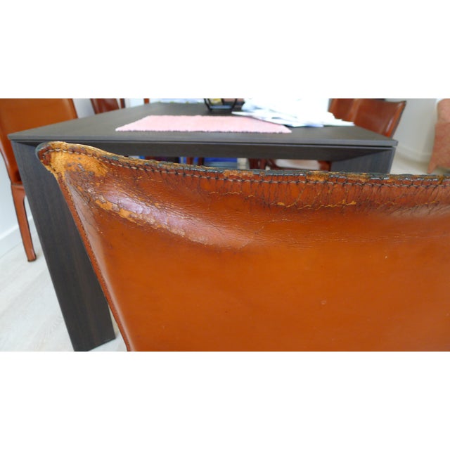 Cassina 1980s Cassina Cab Chairs For Sale - Image 4 of 8