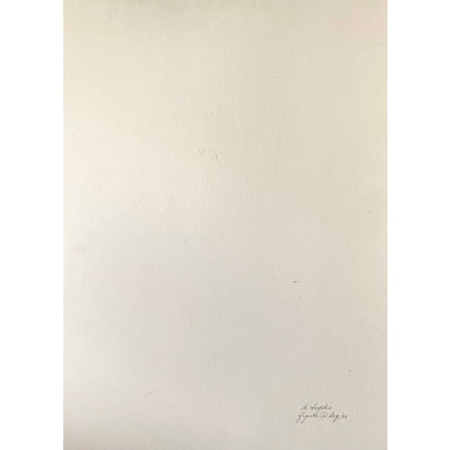 Black Nick de Angelis, Mixed Media Collage Oil Painting Futuristic Abstract Expressionist Machine Art, 2000 For Sale - Image 8 of 8