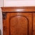 Good early 19th C Burr walnut and oak breakfront dresser base with leather insert top. 1840 This piece is designed in the...
