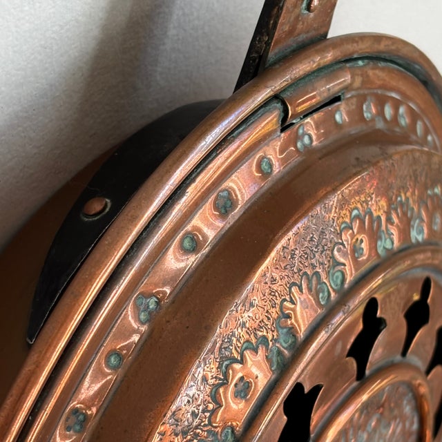 Mid-20th Century French Copper Bassinoire Bed Warmer, Normandy For Sale - Image 11 of 18