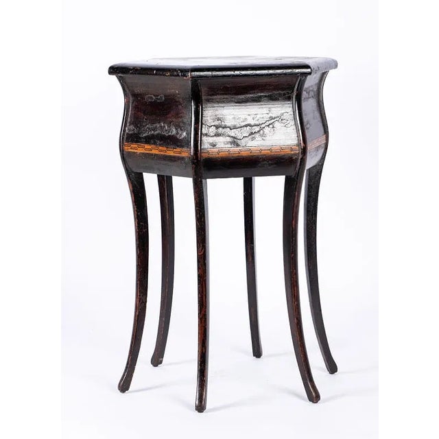 Mid 20th Century Neoclassical Style Small Accent Table For Sale - Image 4 of 7