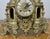 Vintage Brass Figural Mantel Clock For Sale - Image 6 of 13