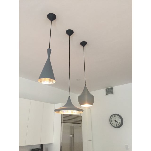 Tom Dixon Beat "Wide" LED Pendant Light - Inspired by the sculptural simplicity of brass cooking pots and traditional...