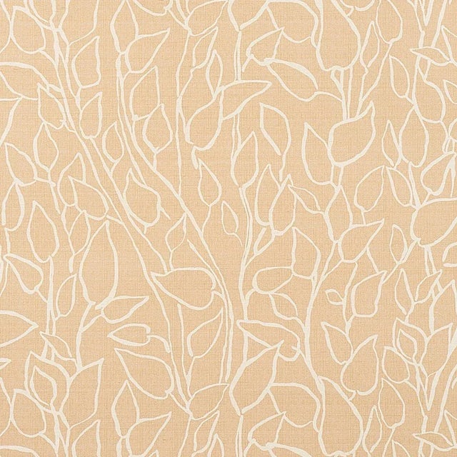 Not Yet Made - Made To Order Schumacher Solandra Vine Sisal Wallpaper in Straw - 10 Yards For Sale - Image 5 of 5