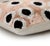 Taupe Polka Dot Silk Velvet Lumbar Pillow 16x24 | Handmade Designer Accent Pillow For Sale - Image 4 of 8