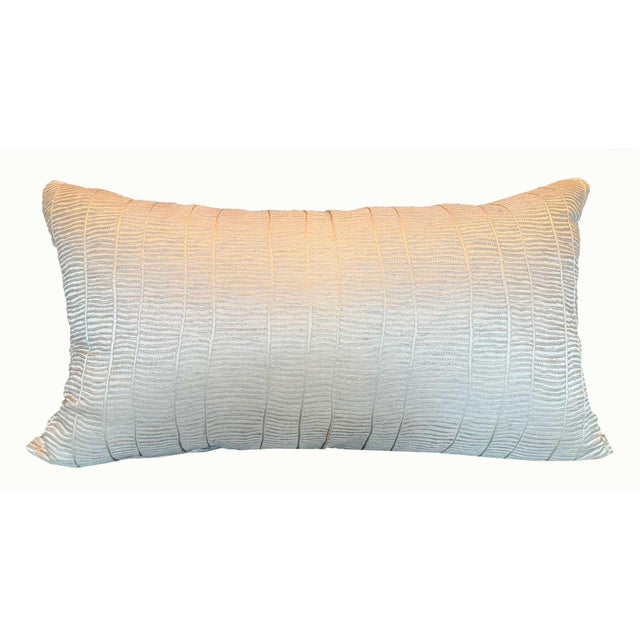 Modern Kravet Couture Lumbar Pillows - A Pair For Sale - Image 3 of 4