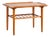 Coffee Table in Teak with Newspaper Shelf by Holger Georg Jensen for Kubus, Denmark, 1960s For Sale