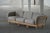 Danish Modern Three-Seater Sofa in Pine and Lambswool, 1980s For Sale - Image 3 of 18