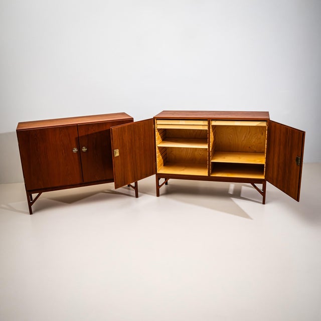 Pair of Sideboards, Model 232 by Børge Mogensen for FDB Møbler, Denmark, 1960s For Sale In New York - Image 6 of 13