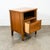 1960s Mid Century Modern Nightstand End Side Table Walnut Single Drawer Vintage MCM For Sale - Image 5 of 8