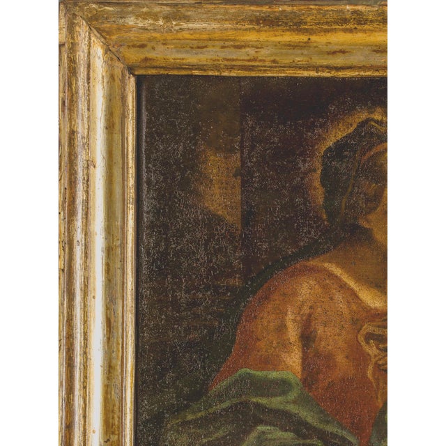 17th Century Period Italian Giovanni Francesco Romanelli Follower, Painting For Sale - Image 5 of 7