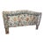 1960s Custom Made King Headboard + 2 Pillows Floral Chintz For Sale