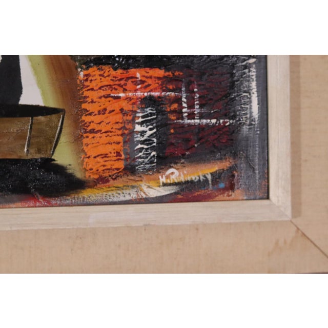 Henryk Rolinsky, Frankrite, 1950s, Oil on Canvas, Framed For Sale - Image 8 of 18