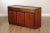 High Quality American Made Mid Century Walnut Buffet Credenza With Storage Drawers And Open Front Doors From The...