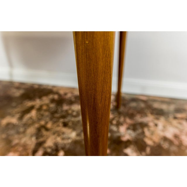 Brown Mid-Century Extendable Dining Table in Walnut from BFM, Poland, 1960s For Sale - Image 8 of 14