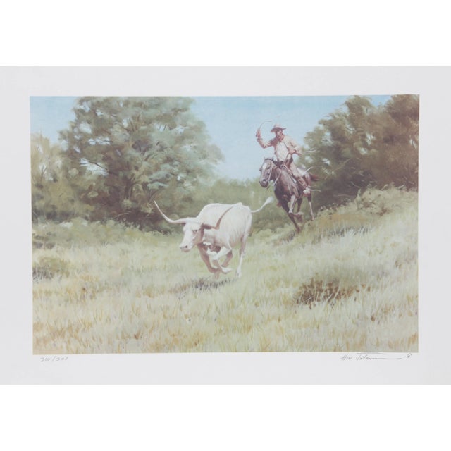 Modern Harvey William Johnson, Brush Buster, Lithograph For Sale - Image 3 of 3