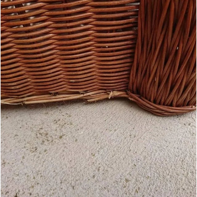 Vintage Wicker Chair, 1970s For Sale - Image 4 of 8