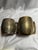 Rustic European Vintage Brass Tankards or Mugs a Pair For Sale - Image 3 of 9