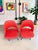 This is an authentic vintage pair of Model 72 Executive Side Chairs designed by Eero Saarinen for Knoll Associates,...
