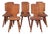 Mid-Century French Elm S28 Dining Chairs from Pierre Chapo, 1970s, Set of 8 For Sale