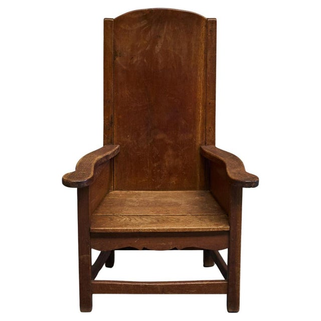 Antique Armchair in Oak, Europe 19th Century For Sale - Image 15 of 15
