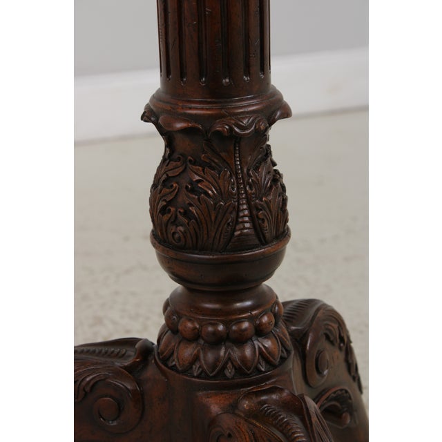 Maitland Smith Replogle Globe on Mahogany Stand For Sale - Image 13 of 16