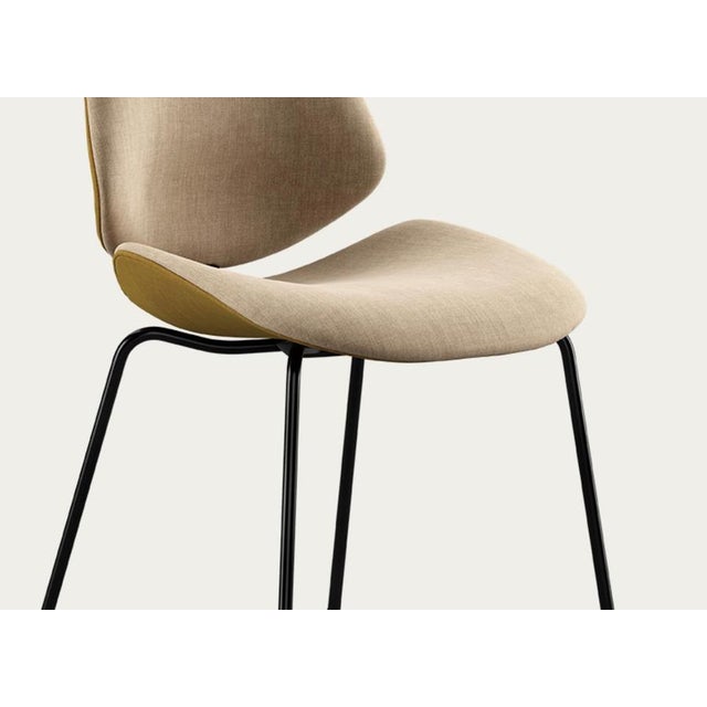 Council Family Salon Chair in Remix 242 by Salto and Sigsgaard for OneCollection For Sale - Image 6 of 14