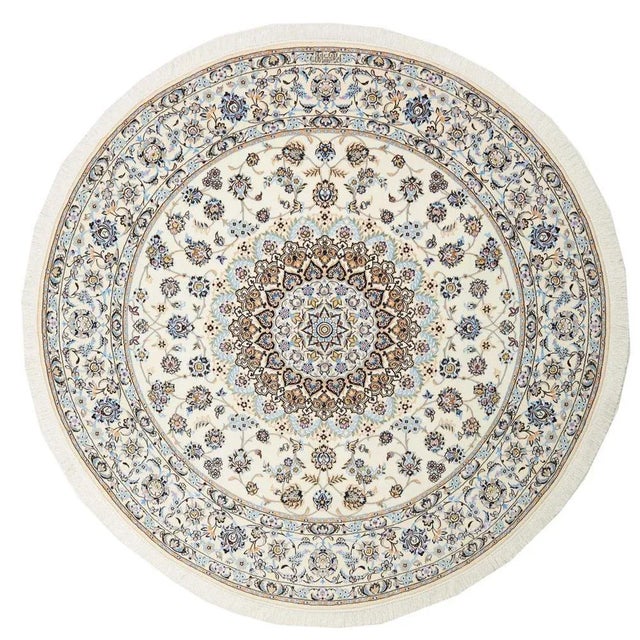 Nain Hand-Knotted Rug in Virgin Wool For Sale - Image 11 of 11