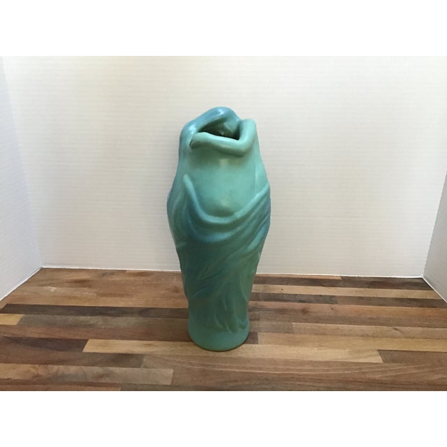 1960s 1960s Vintage Van Briggle Lorelei Sculptural Vase For Sale - Image 5 of 5