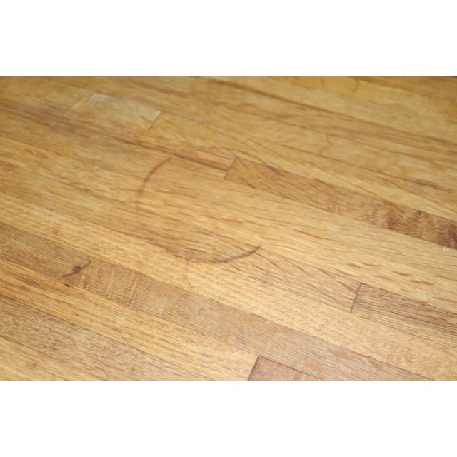 Mid 20th Century Butcher Block Dining Table For Sale - Image 10 of 10